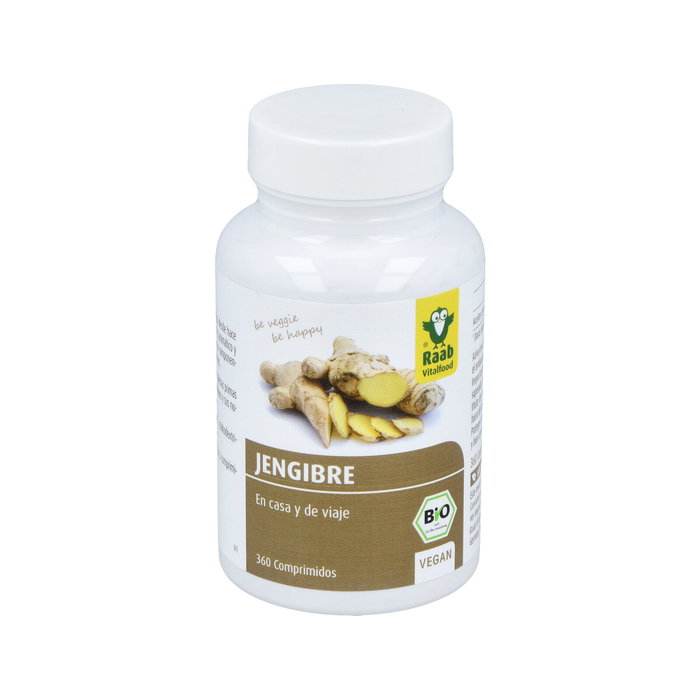 Raab Vitalfood Gingembre 360 Comprimés Bio Complément Alimentaire Vegan Raab Vitalfood Gingembre 360 Comprimés Bio Complément Alimentaire Vegan