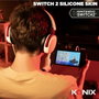 Konix Coque de protection silicone Noir pour Nintendo Switch 2