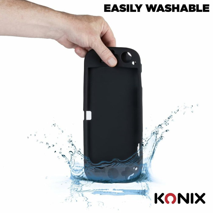 Konix Coque de protection silicone Noir pour Nintendo Switch 2