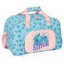 Ohana Sac à dos sport Stitch Disney, sac bandoulière ajustable avec poche avant grande taille 40x23x24cm, base rembourrée, intérieur semi-rigide