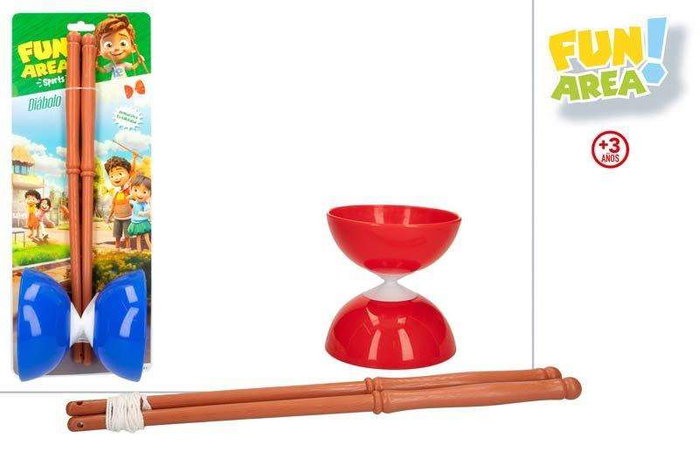 Color Baby Diabolo 12 cm - Assortiment de modèles - Jouet d'adresse et de sport - À partir de 36 mois Color Baby Diabolo 12 cm - Assortiment de modèles - Jouet d'adresse et de sport - À partir de 36 mois