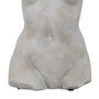 Cache-pot Gris Ciment Buste 19 x 13,5 x 27 cm