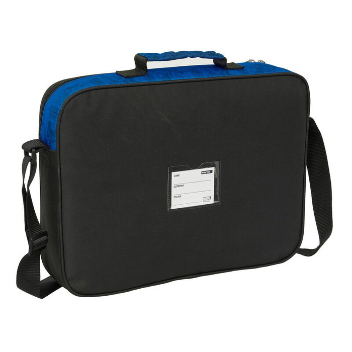 SAFTA Sac bandoulière Avengers Marvel pour activités extra-scolaires 38x28x6 cm avec fond rigide et sangle réglable