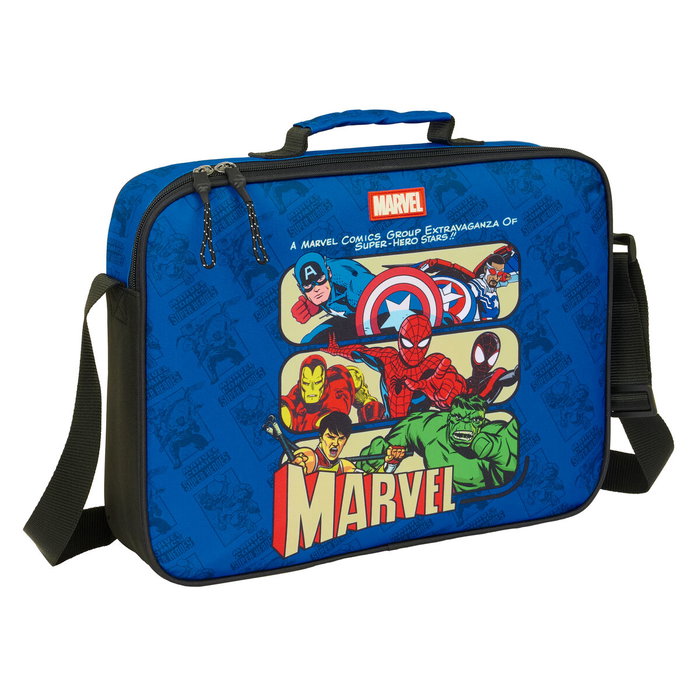 Cartable The Avengers Bleu Noir 38 x 28 x 6 cm Cartable The Avengers Bleu Noir 38 x 28 x 6 cm