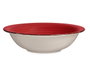 Vessia Assiette Creuse en Grès Rouge 21 cm - Céramique (Set de 24)