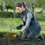 Bosch - Râteau à main en acier inoxydable, outil de jardinage compact et ergonomique