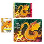 Manolito Books - Puzzle Dragon 100 pièces - Modèle 12727 - Histoire en espagnol - Jeu éducatif pour enfants à partir de 5 ans