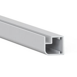 HERRAJES ALK Profil Aluminium Nadir.2020 3,25M Argent Mat pour Vitrines Sans Jonquillo