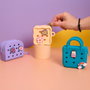 The Concept Factory Monedero en Silicone avec Charms Assortis