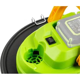 Fieldmann Aspirateur à cendres sans fil 20V, avec filtre HEPA lavable - Batterie et chargeur non inclus