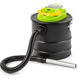 Fieldmann Aspirateur à cendres sans fil 20V, avec filtre HEPA lavable - Batterie et chargeur non inclus