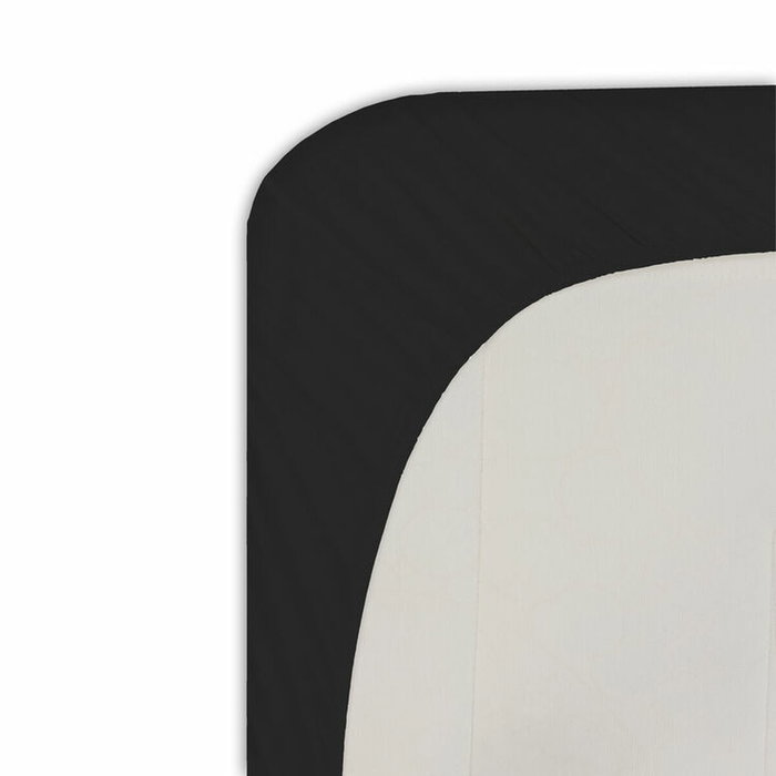 Drap housse Happy Home Mix Colors Noir Lit de 120