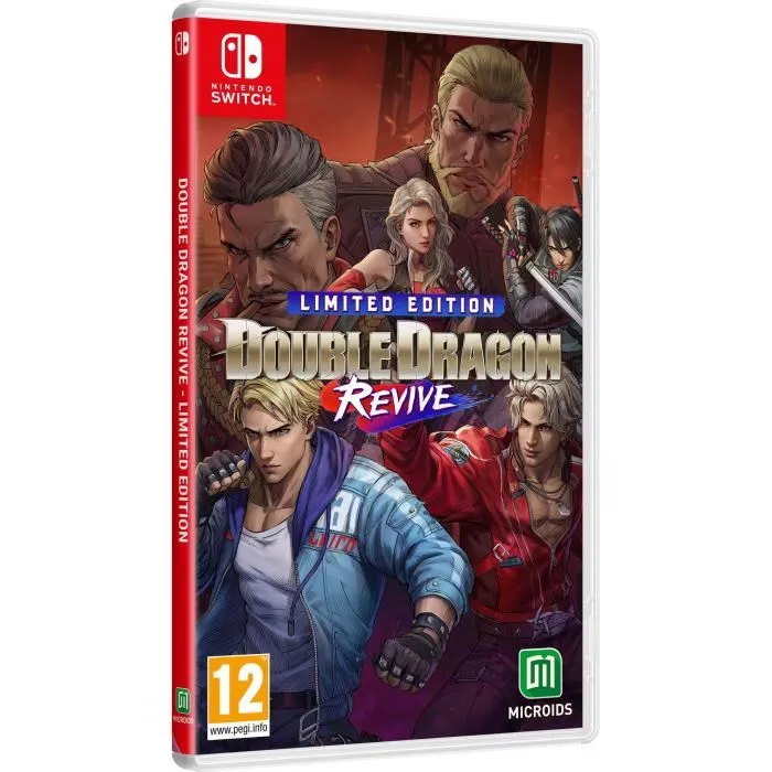 Microids Double Dragon Revive - Edition Limitée - Jeu d'Action Rétro pour 1 à 2 Joueurs sur Nintendo Switch Microids Double Dragon Revive - Edition Limitée - Jeu d'Action Rétro pour 1 à 2 Joueurs sur Nintendo Switch
