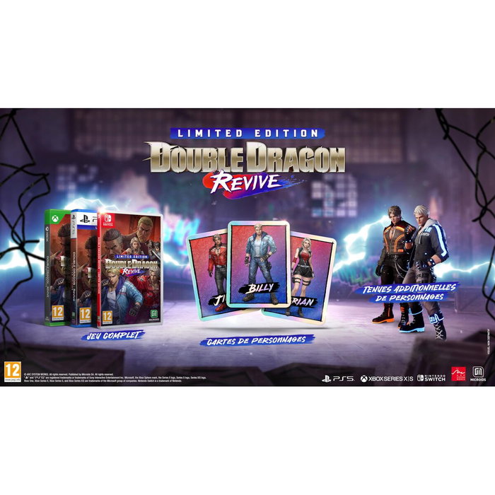 Microids Double Dragon Revive - Édition Limitée
