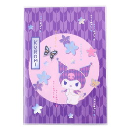 Sanrio carnet Kuromi Japanese Holographic Checkered