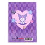 Sanrio carnet Kuromi Japanese Holographic Checkered