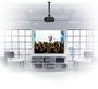 B-Tech BT899XL-AD Support de Projecteur de Plafond Réglable Drop XL avec Micro-Ajustement, Capacité 25 kg, Inclinaison +/-13°, Roulis +/-6°, Pivot 360°, 722-1122 mm, Noir