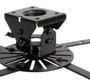 B-Tech BT899XL-AD Support de Projecteur de Plafond Réglable Drop XL avec Micro-Ajustement, Capacité 25 kg, Inclinaison +/-13°, Roulis +/-6°, Pivot 360°, 722-1122 mm, Noir