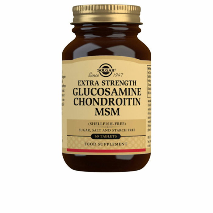Solgar Glucosamine Chondroïtine MSM 60 comprimés Solgar Glucosamine Chondroïtine MSM 60 comprimés