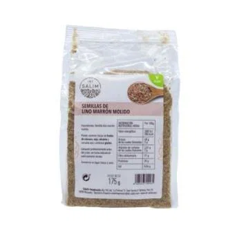 INT SALIM Graines de lin brun moulues 175g INT SALIM Graines de lin brun moulues 175g