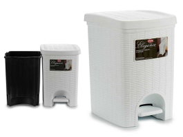 STEFANPLAST Poubelle Elegance GR Blanche 20L