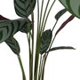 BigBuy Home Plante décorative PVC Ciment Tissu 40 x 40 x 150 cm