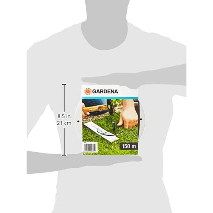 Gardena Câble périphérique 4088-60, 150 m, Noir et Blanc