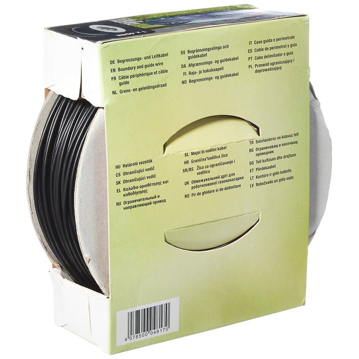 Gardena Câble périphérique 4088-60, 150 m, Noir et Blanc