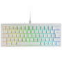 Clavier pour jeu Mars Gaming MKMINIPROWBES Blanc Qwerty US