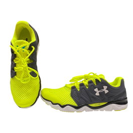 Under Armour Chaussures de sport pour homme Micro G Optimum Gris/Neon Taille 8/42.5
