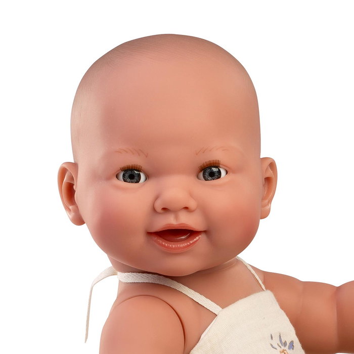 Muñecas Antonio Juan Poupée nouveau-né Mia Pipi Playera 50165 - Fait pipi avec son biberon, 42 cm, accessoires plage inclus