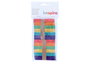 Innspiro Petits bâtonnets de bois en forme d'hélice mix couleurs 75x15x1,5mm