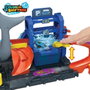 Mattel Hot Wheels City - Circuit avec tunnel de lavage et requin, inclut 1 voiture qui change de couleur avec l'eau