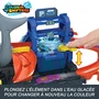 Mattel Hot Wheels City Station de Lavage avec Requin et Voiture Color Reveal
