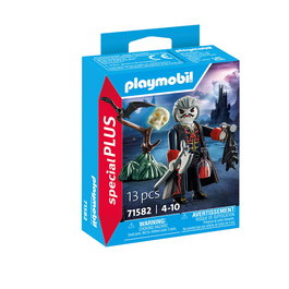 Playmobil - Figurine Special Plus Dracula 71582 avec deux chauves-souris et accessoires - Pour enfants dès 4 ans