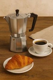 Pezzetti Italexpress Cafetière italienne Aluminium et Inox, 9 tasses
