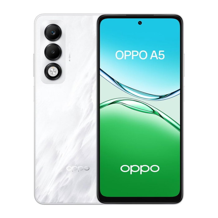 Smartphone Oppo A5 6,67" Octa Core Qualcomm Snapdragon 6s 4g Gen1 6 GB RAM 128 GB Blanc