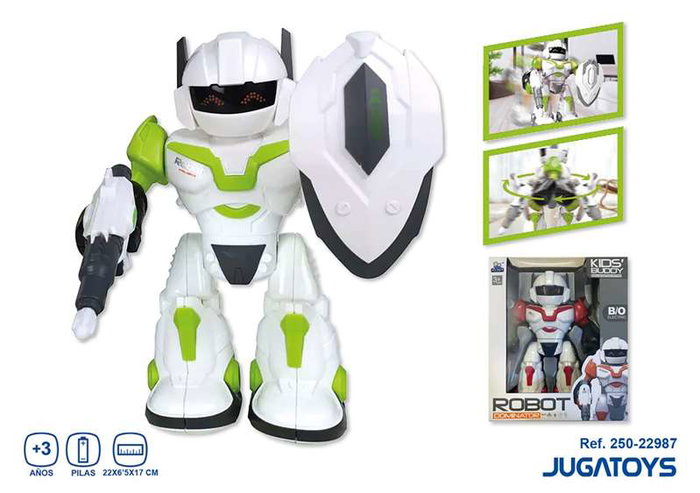 JugaToys Robot Eléctrico Thunderman - Modèles assortis