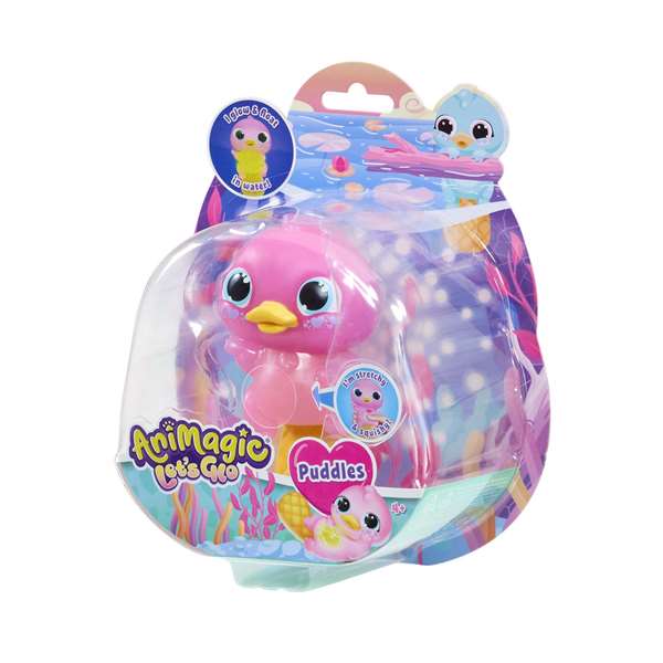 Bizak - Squishy Animagic Let's Glo - Figurine ornithorynque lumineuse qui brille et flotte sur l'eau - 21x18x8 cm - Modèle envoyé aléatoirement Bizak - Squishy Animagic Let's Glo - Figurine ornithorynque lumineuse qui brille et flotte sur l'eau - 21x18x8 cm - Modèle envoyé aléatoirement