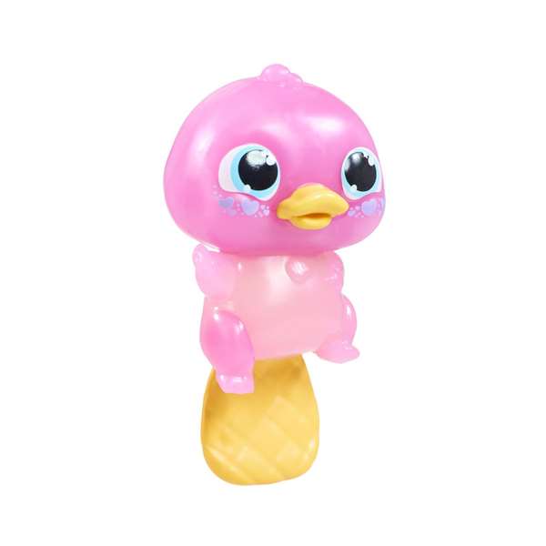 Bizak - Squishy Animagic Let's Glo - Figurine ornithorynque lumineuse qui brille et flotte sur l'eau - 21x18x8 cm - Modèle envoyé aléatoirement