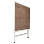 Home Deco Factory Mesa Metal BCN Blanca 70x70