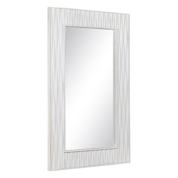 BigBuy Home Miroir mural Blanc 93,3 x 4 x 154 cm BigBuy Home Miroir mural Blanc 93,3 x 4 x 154 cm