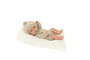 Muñecas Arias Elegance - Poupée 30 cm Natal Beige avec Coussin (Corps en Vinyle, Sexe Garçon) - Produit en Espagnol