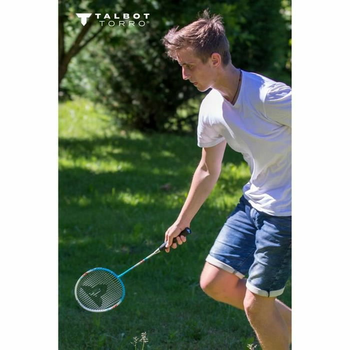 Set de badminton 4 Fighter - 4 raquettes et 3 volants
