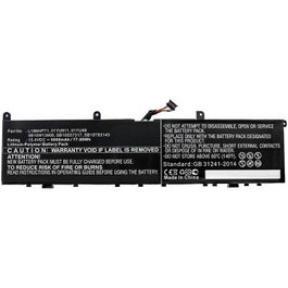 CoreParts Batterie pour Lenovo 79.77Wh 15.4V 5180mAh Noir