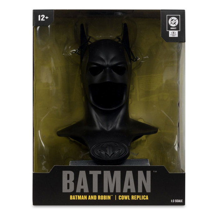 Batman DC Direct mini réplique 1/3 masque de Batman (Batman et Robin) 19 cm