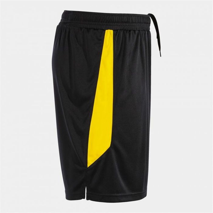 Short de Sport pour Enfants Joma Sport Glasgow Jaune Noir