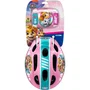 Stamp Pat'Patrouille - Protections Roller Enfants - Casque, Coudières, Genouillères - Rose - Taille Réglable 50-56 cm
