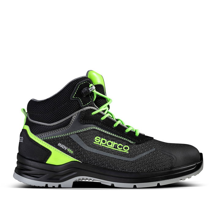 Sparco Indy-HE S3 ESD Taille 37 Noir/Vert Sparco Indy-HE S3 ESD Taille 37 Noir/Vert