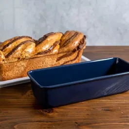 Dr. Oetker Set de 2 moules à cake en acier émaillé (Back Liebe) - 25 cm et 30 cm - Résistants jusqu'à 400°C - Pour cakes sucrés, salés et brioches